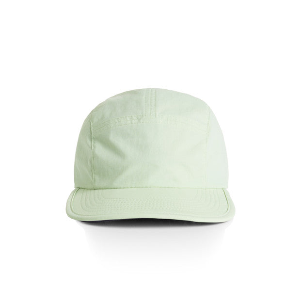 Nylon 5-Panel Cap - Mint Green
