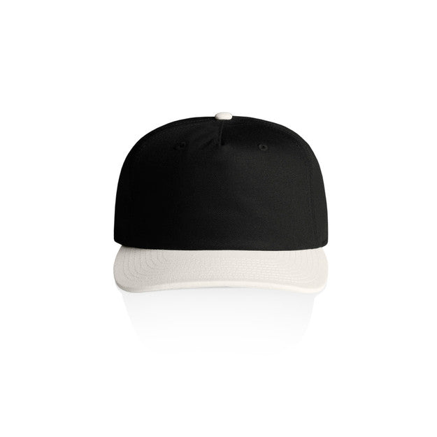 Classic 2 Tone Snapback - Black/ Khaki