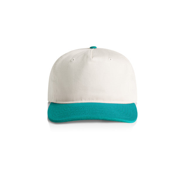 Classic 2 Tone Snapback - Natural/ Charlotte Teal