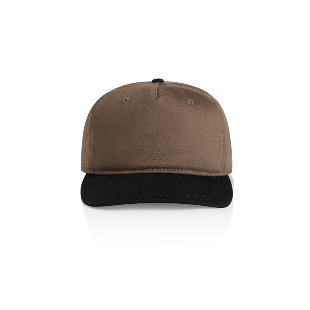 Classic 2 Tone Snapback - Dark Khaki/ Black