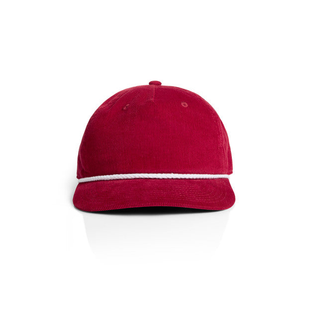 Classic Corduroy Rope Hat - Cardinal Red