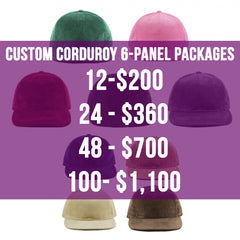 Custom Embroidered Corduroy Special
