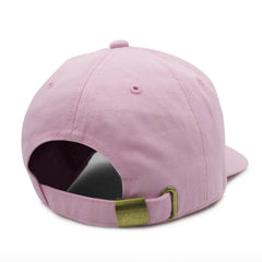Washed Cotton 6-Panel Flatbill - Light Pink