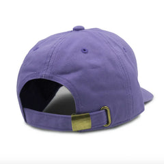 Washed Cotton 6-Panel Flatbill - Light Purple
