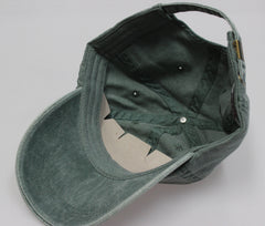 Pine Pigment Dye Low Profile Dad Cap