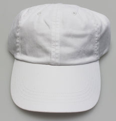 White Pigment Dye Low Profile Dad Cap (SALE)