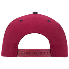 Maroon/ Navy 2 Tone Dad Hat with Snapback