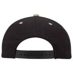 Black/ Khaki 2 Tone Dad Hat with Snapback