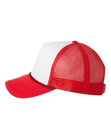 Foam Trucker - White/ Red