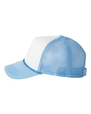 Foam Trucker - White/ Baby Blue