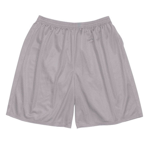 Mesh Gym Shorts - Silver