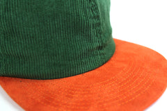 Premium Green Corduroy / Suede Unstructured 6-Panel