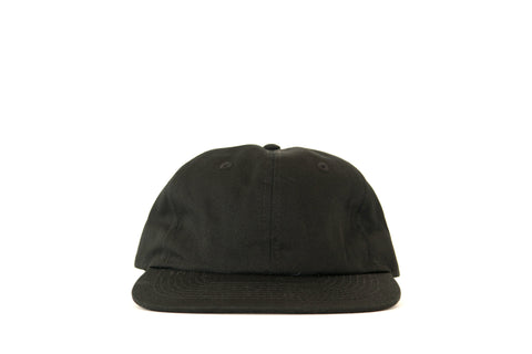 KNOTBACK 6-PANEL FLOP BLACK