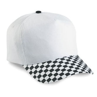 5 Panel Race Snapback