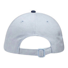 6 Panel Low Profile Light Blue/ Navy