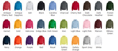 48 Custom Embroidered Hoodies