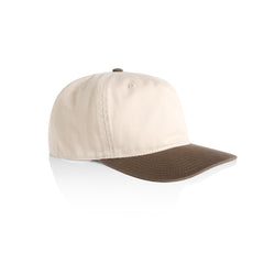 Classic 2 Tone Snapback - Natural/ Walnut - Bulk-Caps Wholesale
