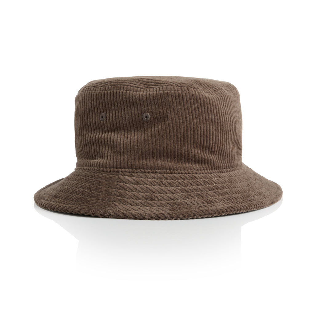 Corduroy Bucket Hat -Walnut