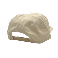 6-Panel Flat Bill With Snapback Closure - Olive