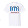 Custom DTG Printed American Apparel 1301 Shirt - White