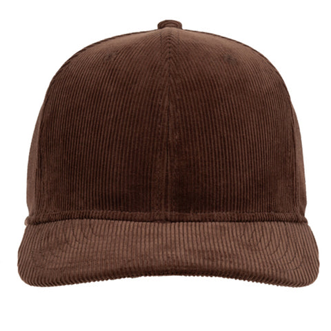 Brown Structured Corduroy 6 Panel  - NH