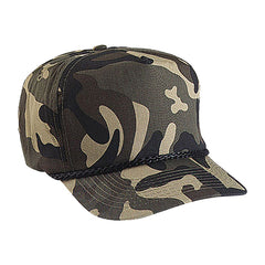 5-Panel Rope Cap (High Crown Trucker) - MB