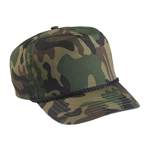 5-Panel Rope Cap (High Crown Trucker) - MG