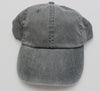 Charcoal Pigment Dye Low Profile Dad Cap