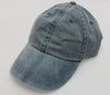 Navy Pigment Dye Low Profile Dad Cap