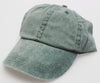 Pine Pigment Dye Low Profile Dad Cap