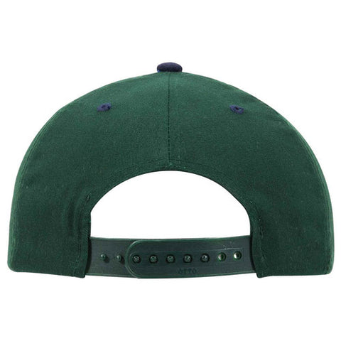 Dark Green/ Navy 2 Tone Dad Hat with Snapback
