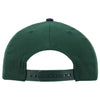 Dark Green/ Navy 2 Tone Dad Hat with Snapback