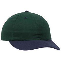 Dark Green/ Navy 2 Tone Dad Hat with Snapback