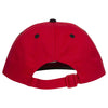 Retro 2 Tone Unstructured Dad Hats Red/ Black