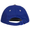 Retro 2 Tone Unstructured Dad Hats Royal/ Silver