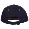 Retro 2 Tone Unstructured Dad Hats Navy/ Khaki