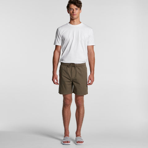 Summer Beach Shorts - Pale Pink