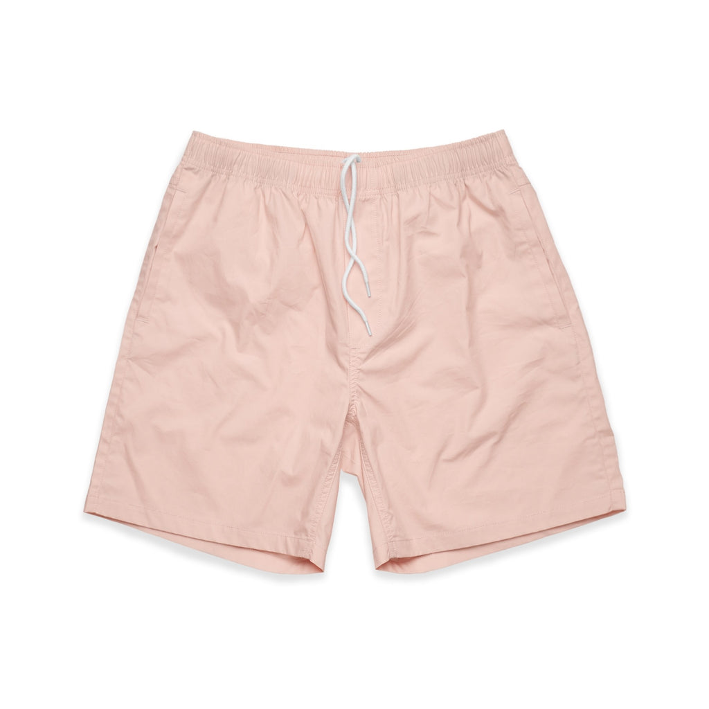 Summer Beach Shorts - Pale Pink