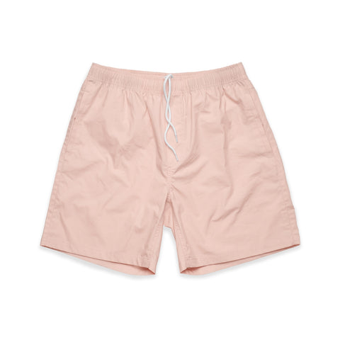 Summer Beach Shorts - Pale Pink