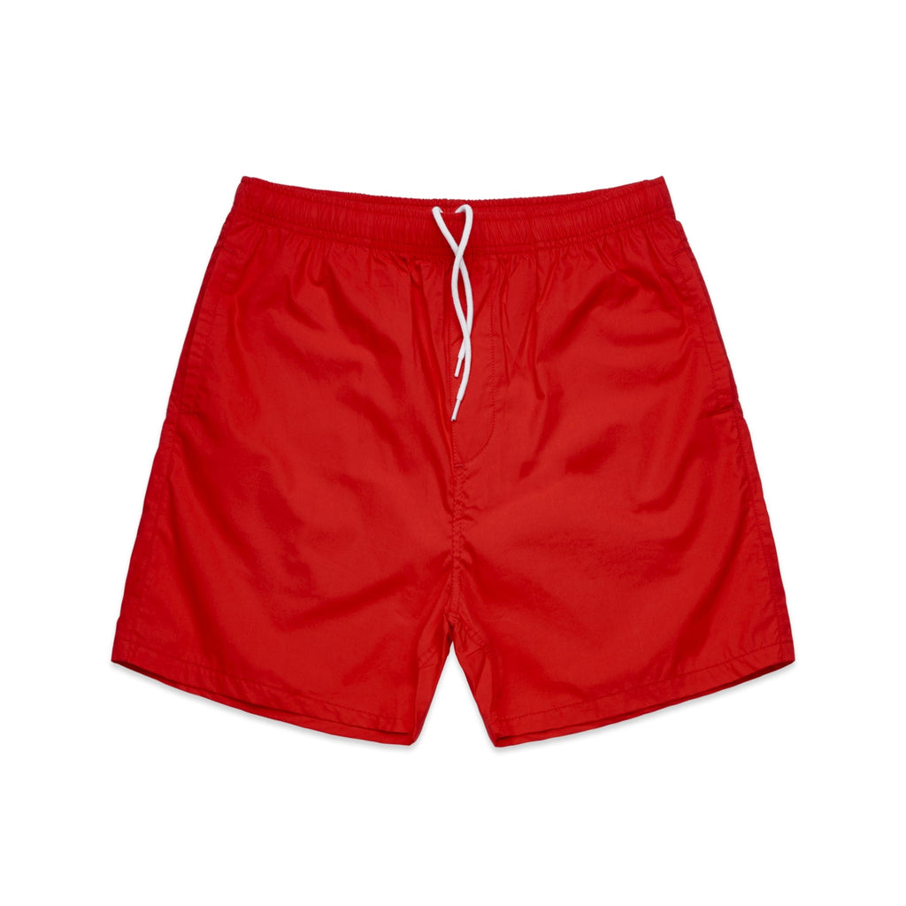 Summer Beach Shorts - Red