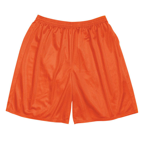 Mesh Gym Shorts - Orange