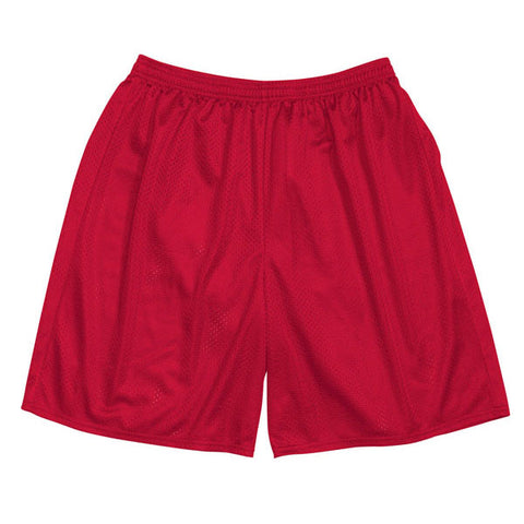 Mesh Gym Shorts - Red