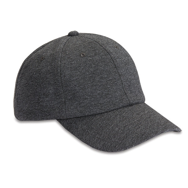 Jersey Blend Charcoal 6-Panel Unstructured Dad Hat