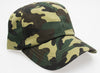 Woodland Camo Unstructured 6-Panel