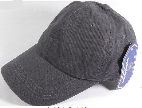Charcoal Grey Unstructured 6-Panel