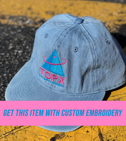 Light Denim 6-Panel Unstructured Flatbill