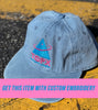 Light Denim 6-Panel Unstructured Flatbill