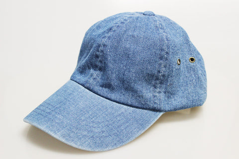 Denim Unstructured 6-Panel