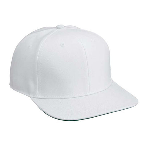 White Wool Blend Hat