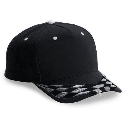 Black / 3d Checker Cap (Hat Of The Week)